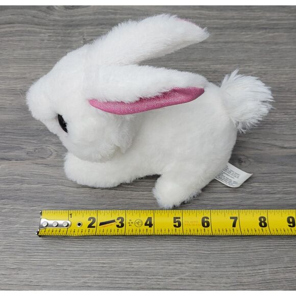 Zuru Pets Alive Mama Bunny White Interactive Plush #9554 Floppy Ears - Picture 11 of 11